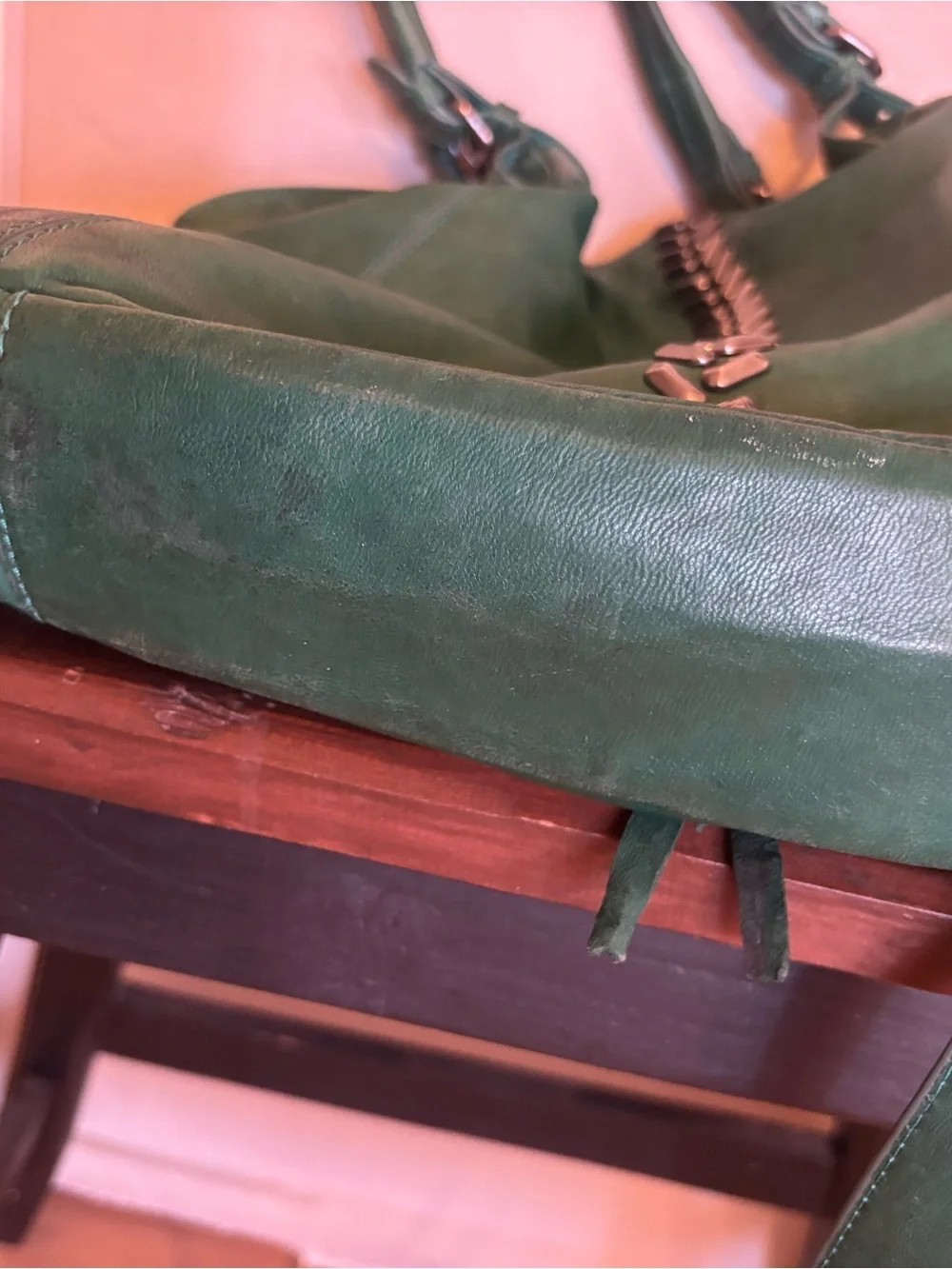 Lucky Brand Teal Green Hobo Shoulder Bag